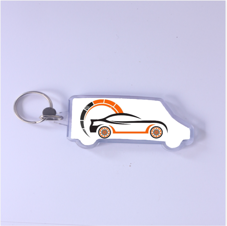 Porte Clé Voiture Recto Verso