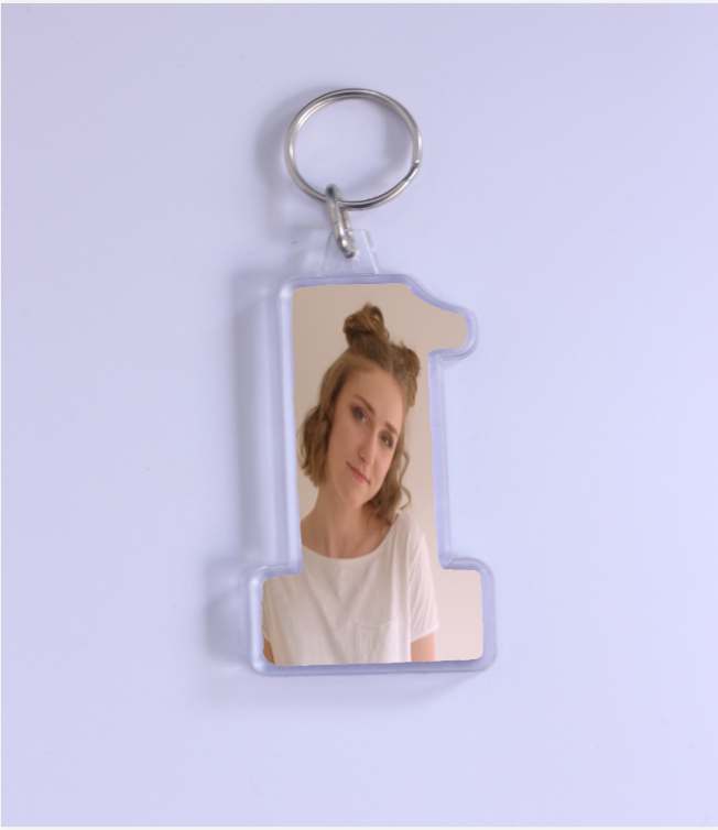 Porte Clé Personnalisé Recto Verso