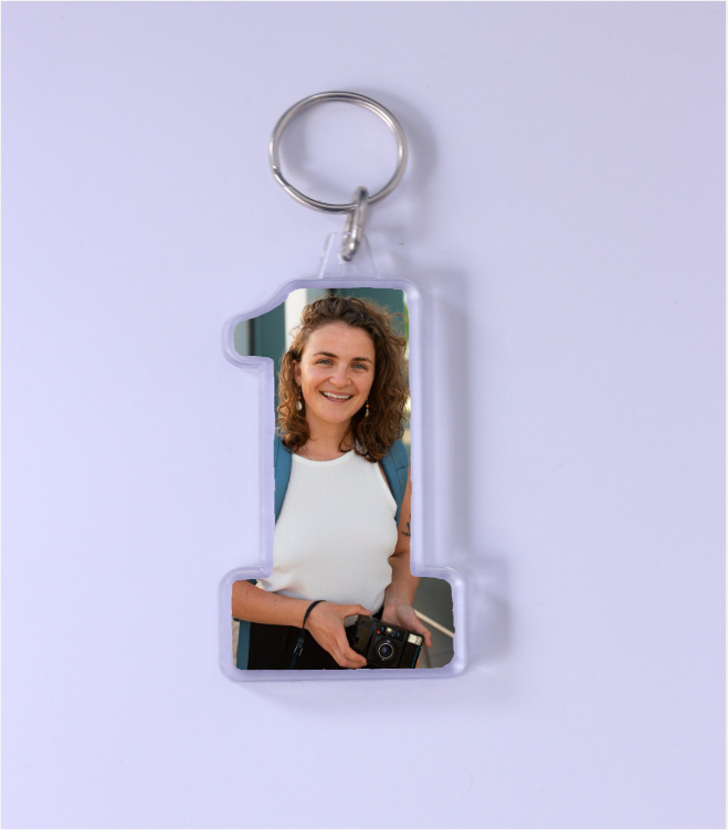 Porte Clé Personnalisé Recto Verso