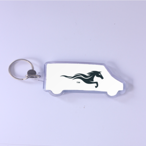 Porte Clé Voiture Recto Verso