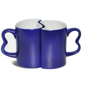 2 Tasses  Bleus pour couple