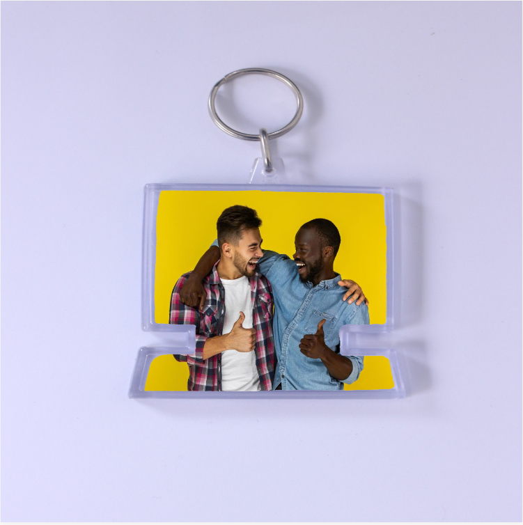 Porte Clé Ordinateur Recto Verso