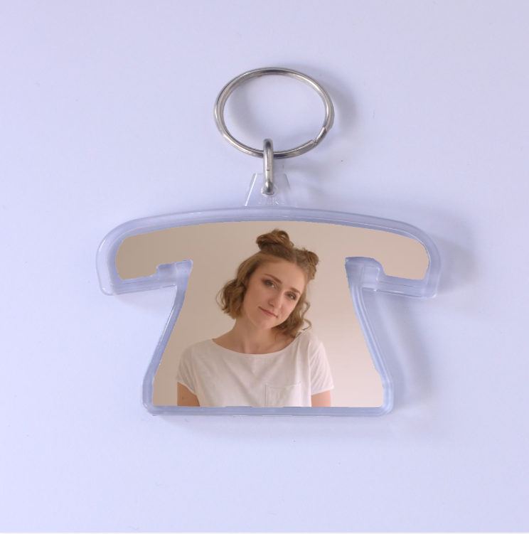 Porte Clé Personnalisé Telephone Fixe