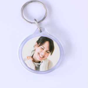 Porte Clé Round Recto Verso