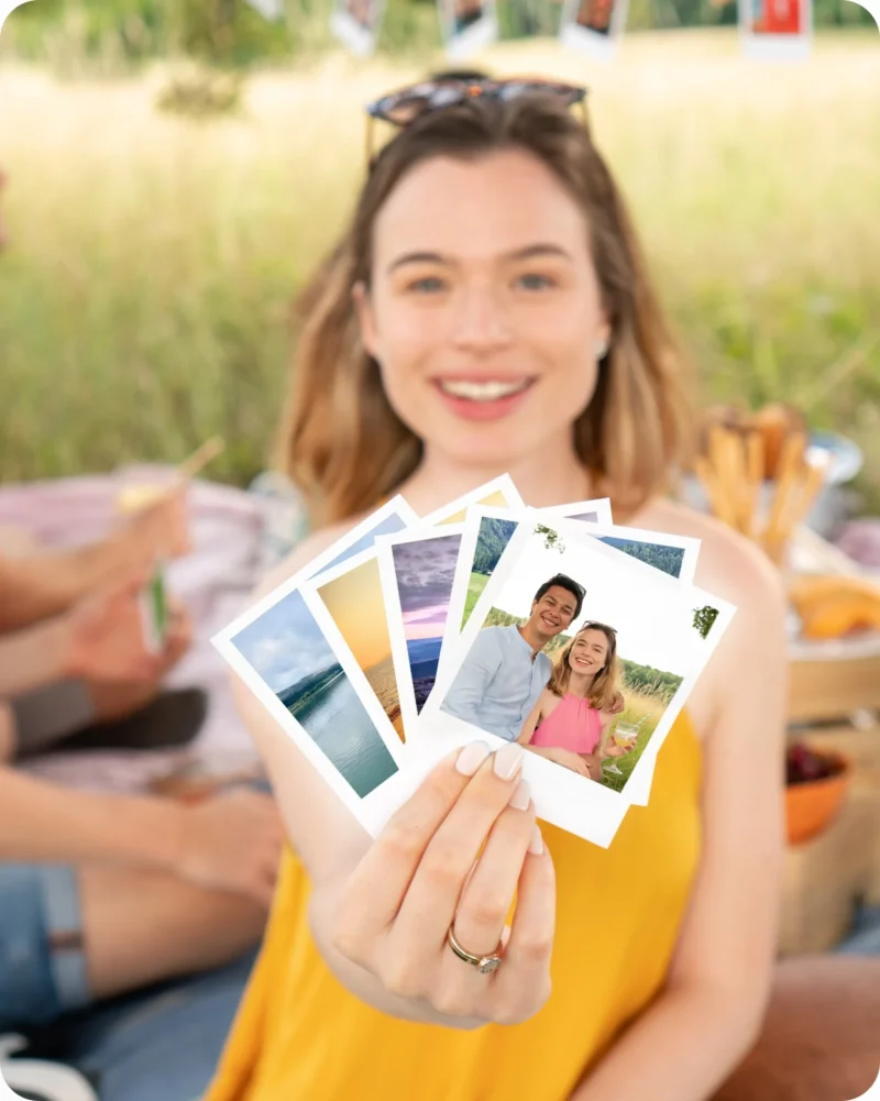 Tirage Vintage blanc  ( 8.5 x 10 CM )