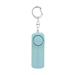 Mini Alarme Personnelle LED et Porte-clés Couleur bleu