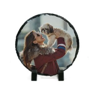 Roche Photo Personnalisée Round