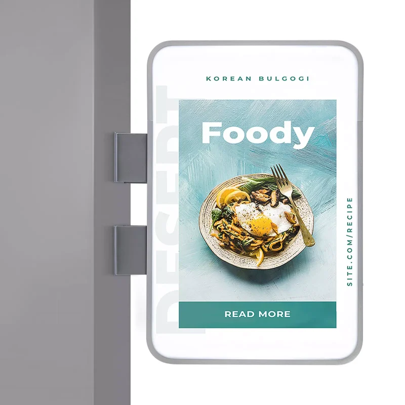 Enseigne Lumineuse 90x60cm Double faces