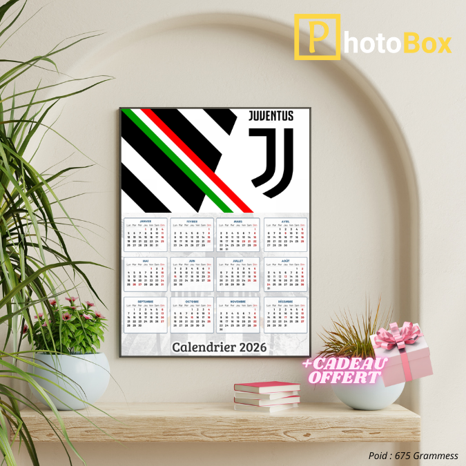Cadre Photo MDF Juventus – Tableau Supporters Juve | Plusieurs Formats