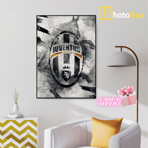 Cadre Photo MDF Juventus – Tableau Supporters Juve | Plusieurs Formats